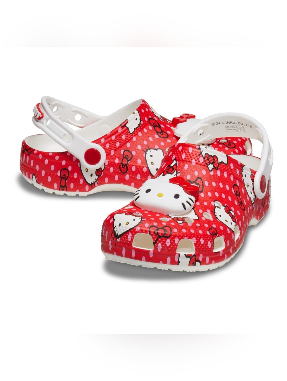 Hello Kitty × CROCS Classic Red Clog
